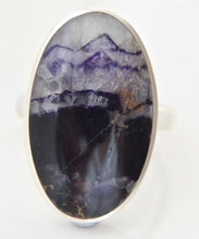 Load image into Gallery viewer, blue john sterling silver ring by my handmade jewellery