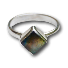 Load image into Gallery viewer, Handmade Labradorite Sterling Silver Ring