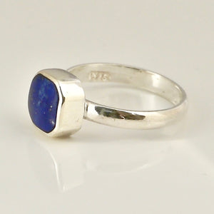 lapis lazuli 925 silver ring