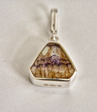 Load image into Gallery viewer, Blue John Pendant Triangle Design