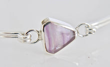 Load image into Gallery viewer, Fluorite Tension Bangle Triangle Design