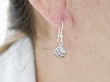 Load image into Gallery viewer, Blue John Drop Earrings Square Design