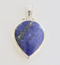 Load image into Gallery viewer, Lapis Lazuli &amp; Blue John Double Sided Pendant