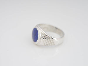Lapis Lazuli Mens Ring