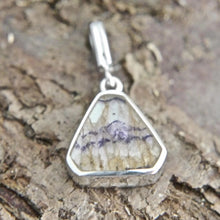 Load image into Gallery viewer, Blue John Pendant Triangle Design