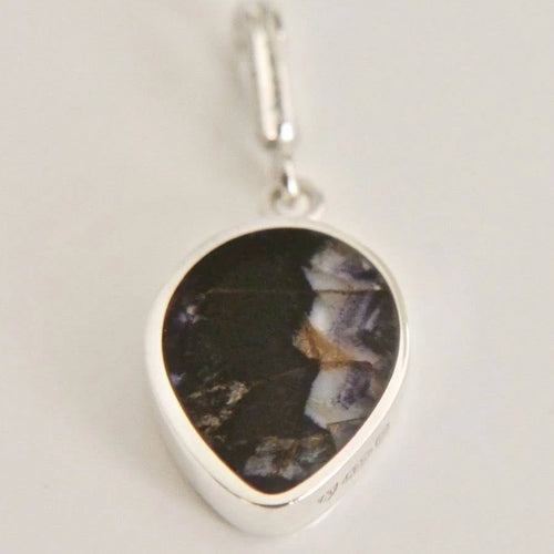 Blue John Pendant Pear Drop Design