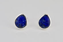 Load image into Gallery viewer, Lapis Lazuli Peardrop Stud Earrings