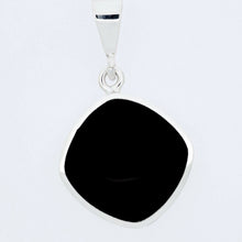 Load image into Gallery viewer, Jet Reversible Pendant with Blue John